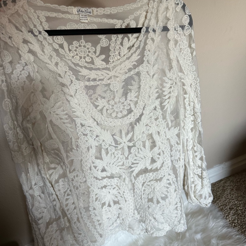 SOHO Girls lace top